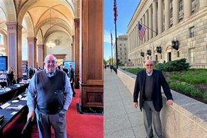 Carlos R. Lemos, Founder/CEO of Ambient Technologies, Inc., at the ETTAC Committee Members Meeting in Washington DC