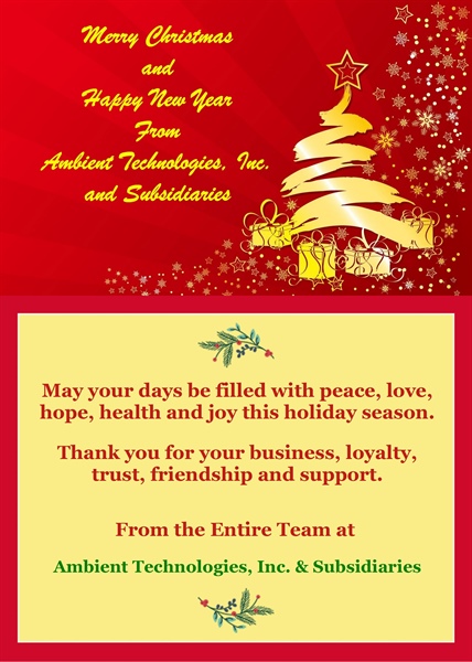 Wishing everyone a Merry Christmas & a Healthy & Happy 2022