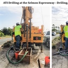 ATI Companies completed an FDOT District 7 Project and has immediate availability of its CME 45B with Automatic Hammer